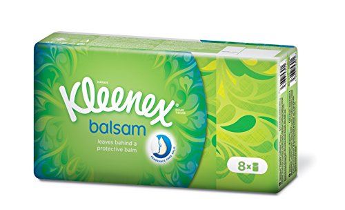 Kleenex Balsam BalmCare Paper Tissues 8x9 Pc