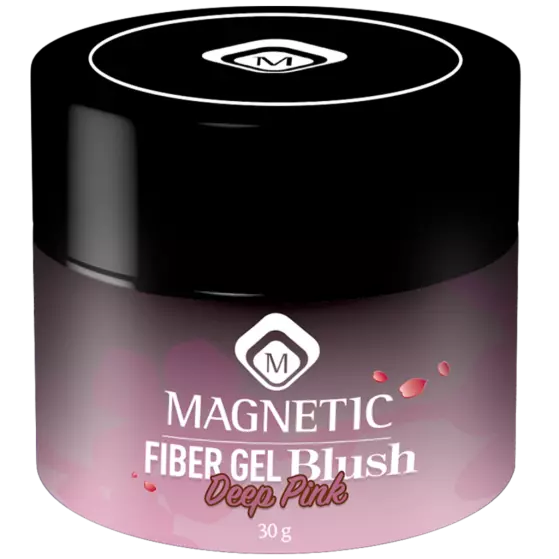 104193  Magnetic Fiber Gel Blush Frosted pink 30 gr
