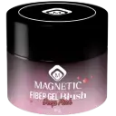 104193  Magnetic Fiber Gel Blush Frosted pink 30 gr
