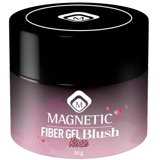 104195  Magnetic Fiber Gel Blush Rose 30 gr