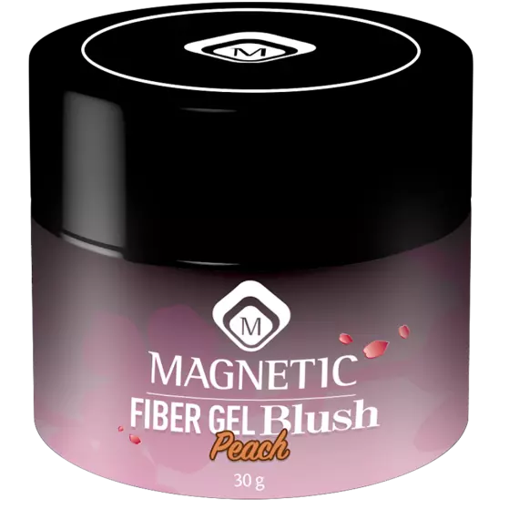 104196 Magnetic Fiber Gel Blush Peach 30 gr