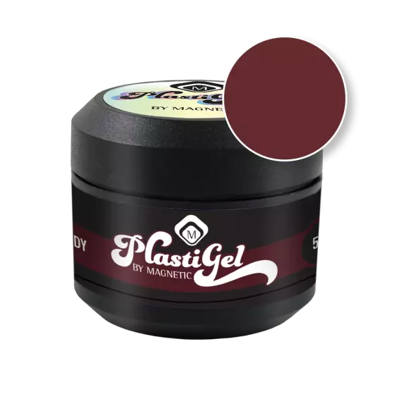 106907 Plasti Gel Burgundy 5g