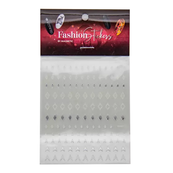 117044 Fashion Sticker Diamond Silver