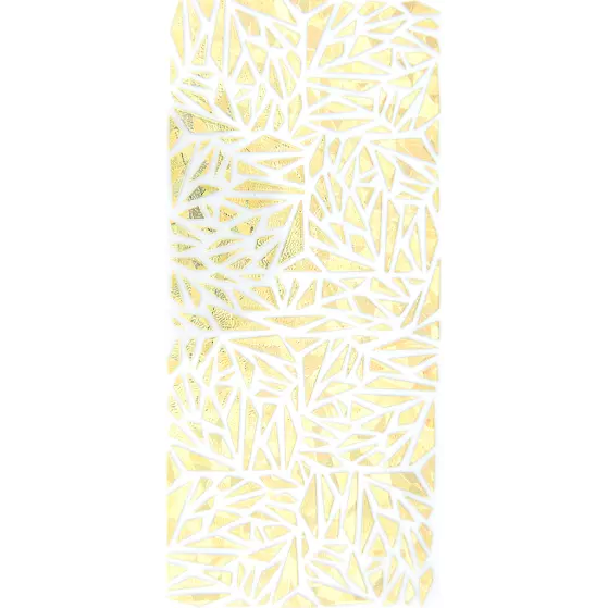 118314 Shattered Holografics Sticker Gold