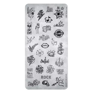 [118641] Stamping Plate 38 Jam Rock 118641