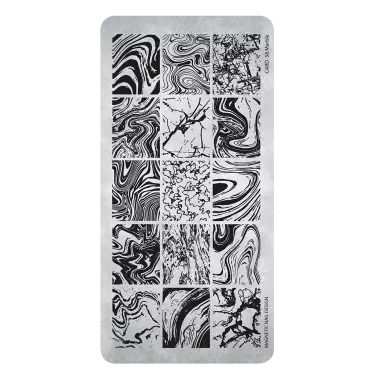 118661 Stamping Plate 58 Marble