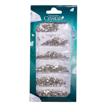 Awesome Crystals By Magnetic Clear 6 sizes x 288 pcs 118706 
