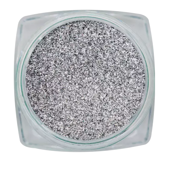 118878 Magnetic Chrome Sparkle silver