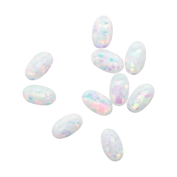 Magnetic Cabuchon White Opal 118888 