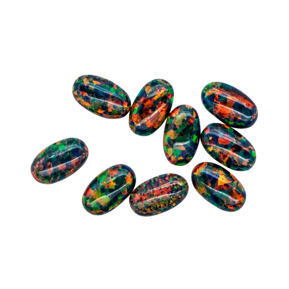 Magnetic Cabuchon Black Opal 118890 
