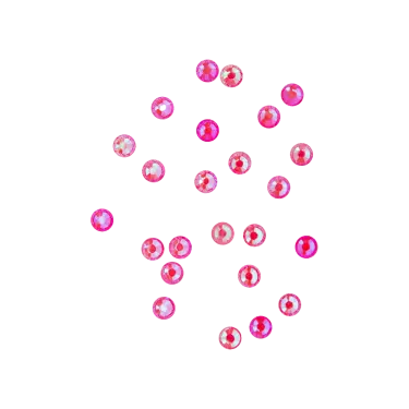 Rhinestones Neon Purple 24 pcs S 118907 