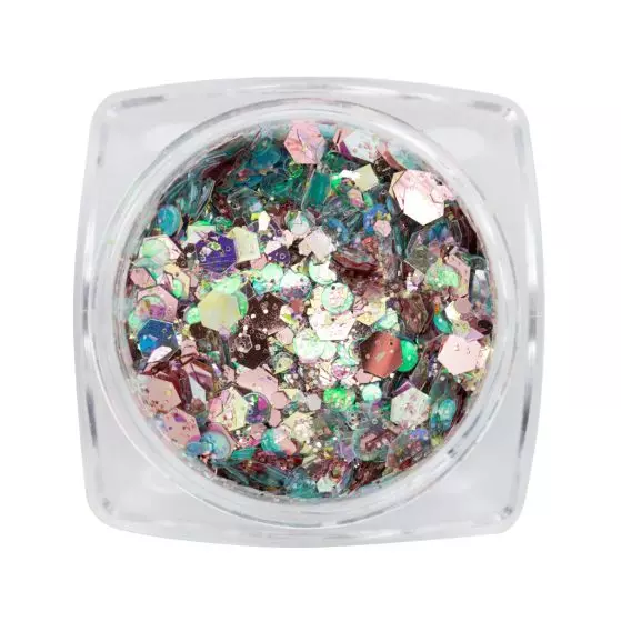 Mirror Inlay Mixed Blue 118946 