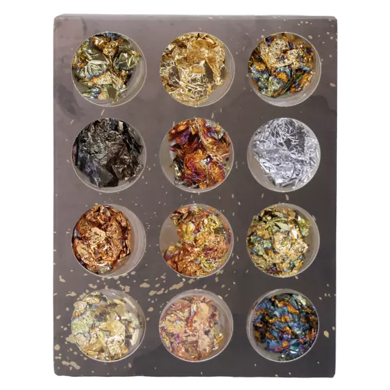 Gold Foil Box 12 pcs 118971 