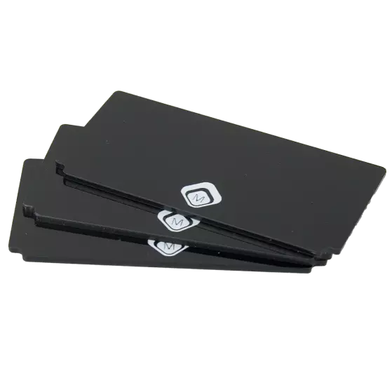 178017 Cards for Nail Art Display 10 Pcs Black
