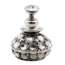 178309 Nail Art Display with Rhinestones Silver