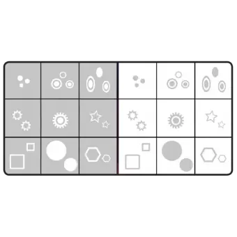 [289701] 289701 AirNails Masking geomatric level 2