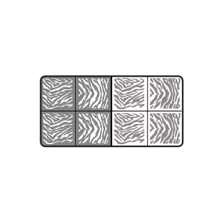 289734 Airnails Collection Safari 1 (Tiger, Zebra)
