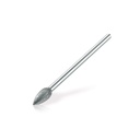 Diamond bit, afgeronde spitse kegel
