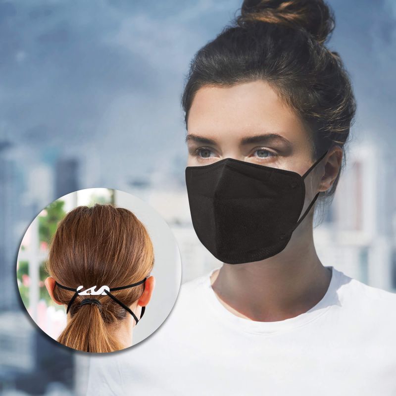 FFP 2 mondmaskers Zwart