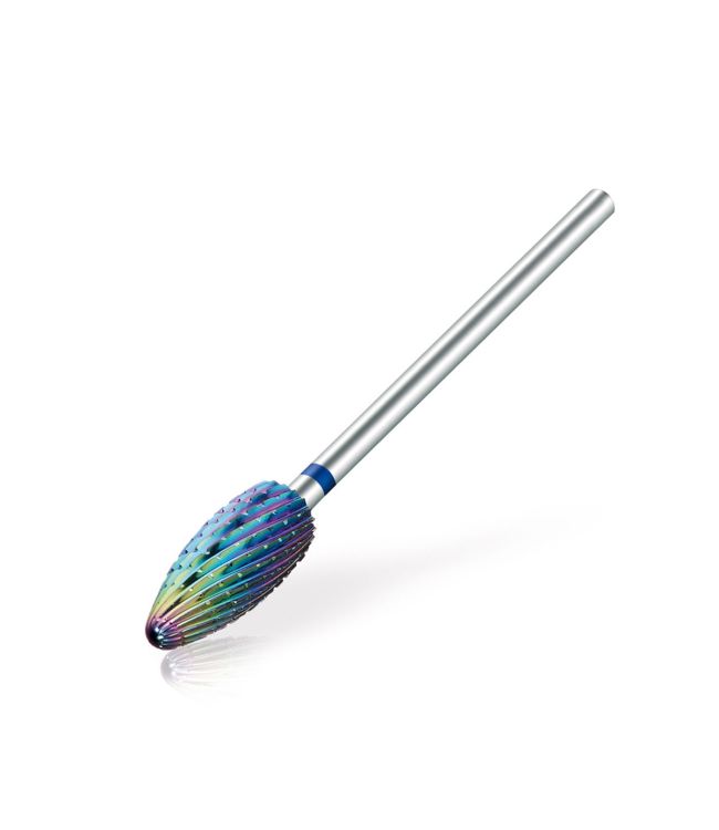 Promed Carbide Bitje Kegel Groot Regenboog 198491