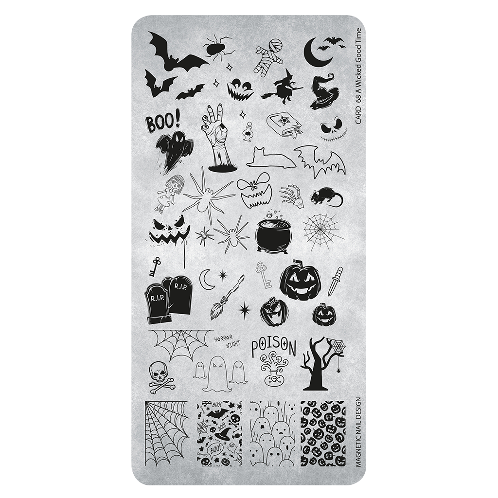 Stampingplate 68 A Wicked Good Time 118671