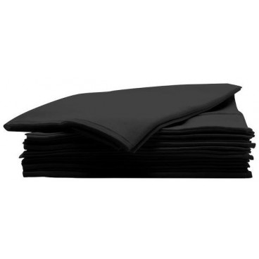 [3400070002] Wegwerphanddoek extra dik zwart 50 psc. 40 cm x80 cm 