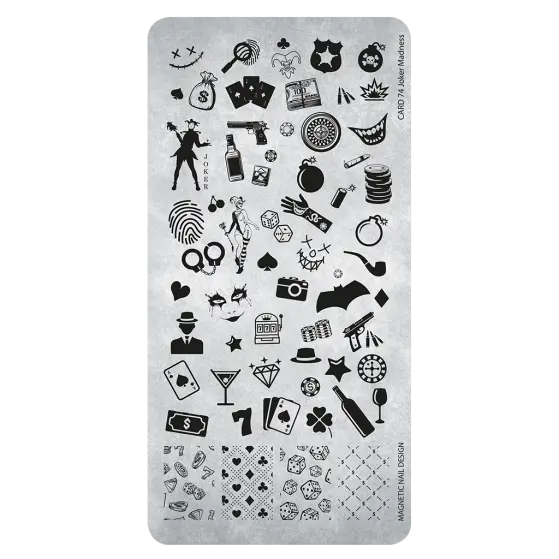 Stampingplate 74 Joker Madness