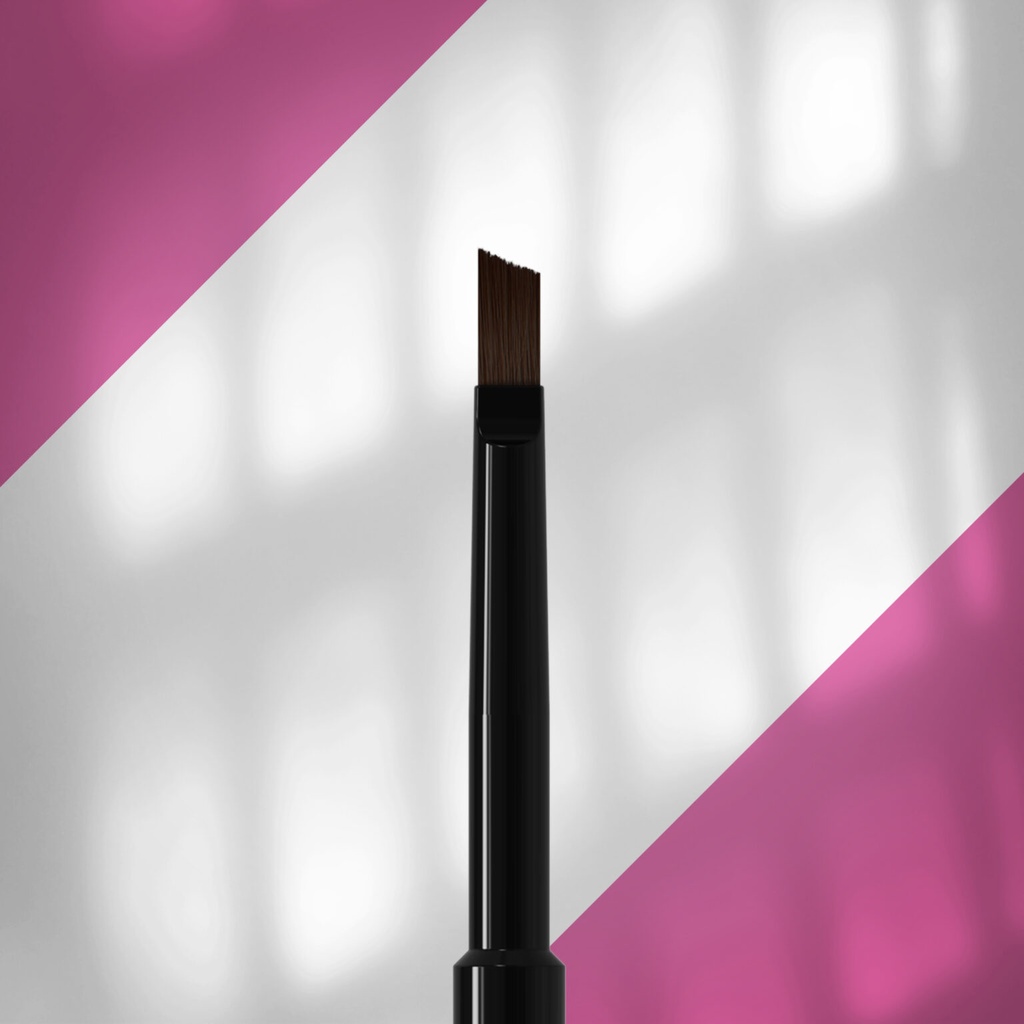 Angled brush for gel EXPERT width 6mm / lenght 9 mm