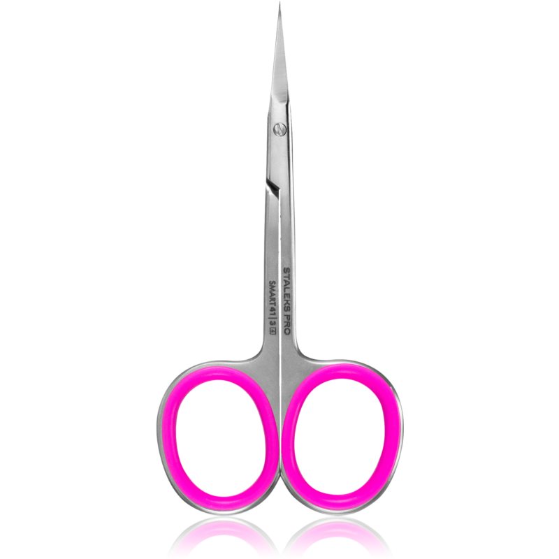 Professional cuticle scissors SS-41/3 with hook SMART