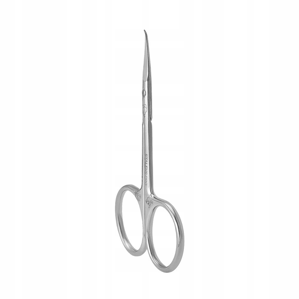 Professional cuticle scissors SX-23/2M with hook EXPERT