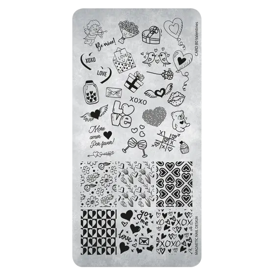 Stampingplate 80 Valentines