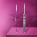 STALEKS Professional cuticle micro scissors with hook EXPERT 93 TYPE 1