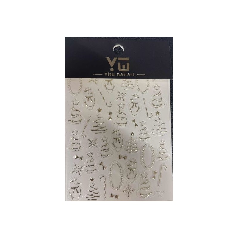 Easy Nail Art Sticker KERST