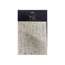 Easy Nail Art Sticker KERST