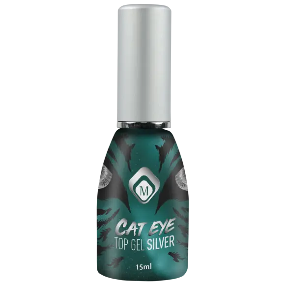 [104033] Cateye Top Gel Silver