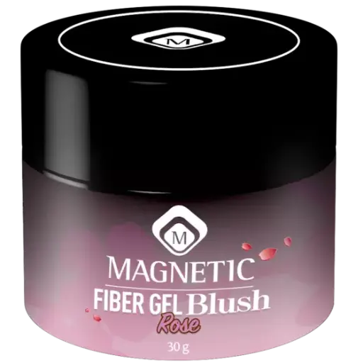 104195  Magnetic Fiber Gel Blush Rose 30 gr