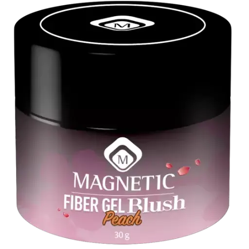 104196 Magnetic Fiber Gel Blush Peach 30 gr
