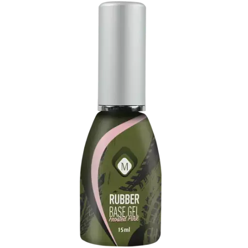 [104402] 104402 Rubber Base Gel Frosted Pink 15 ml