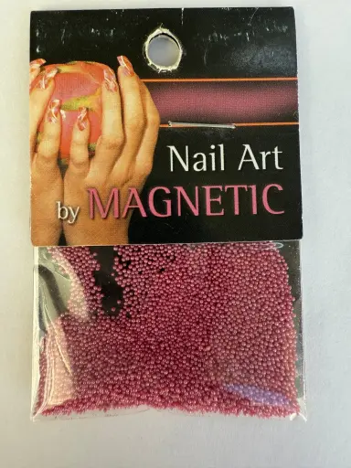 Glass Beads Fushia 117254