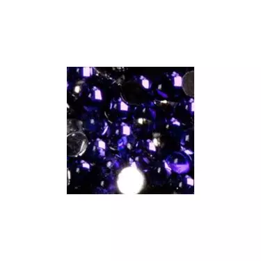 117503 Rhinestones Clear Facet small 100psc.