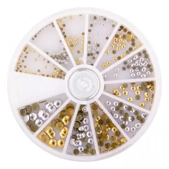 Gold & Silver studs 117506