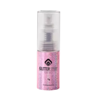 118059 Glitterspray Pink  Hologram 17 gr
