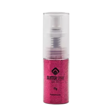 118064  Glitterspray Red  Hologram 17 gr