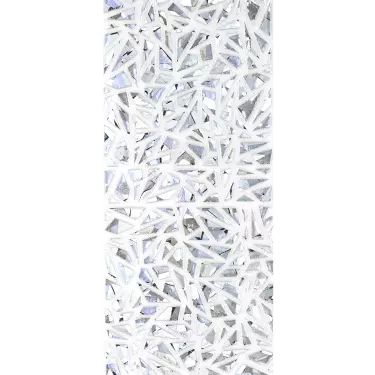 118315  Shattered Holografics Sticker Silver