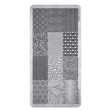 [118600] Stamping Plate 01 Abstract 118600