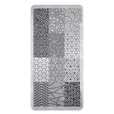 118608 Stamp Geometric