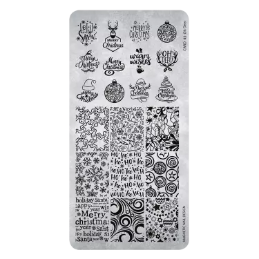118646 Stamping Plate 43 Oohh Deer