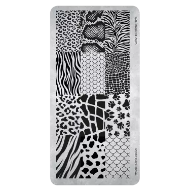 118672 Stampingplate 69 Animal Prints