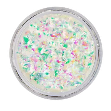 118853  Chameleon flakes Peacock Green