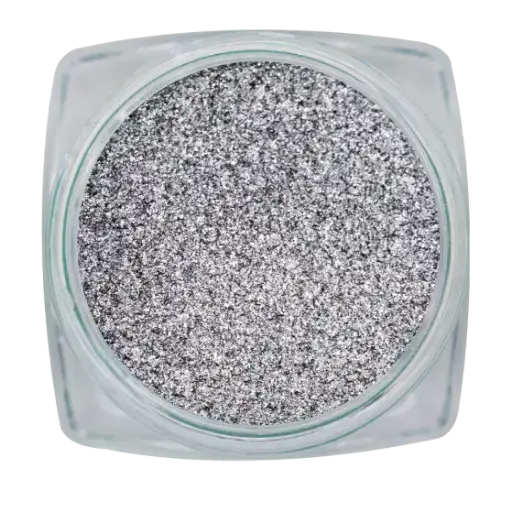 118878 Magnetic Chrome Sparkle silver